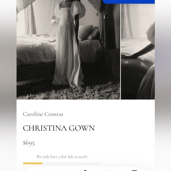 Caroline Constas Christina Gown - Picture 2 of 4